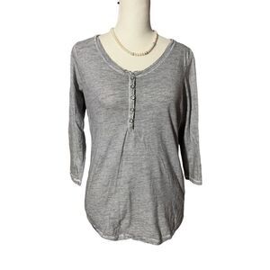 L.O.G.G. Label of Graded Goods Women's Size M Shirt Gray
